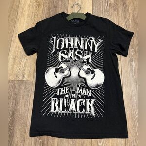 #2) 100% Cotton Shirt Johnny Cash The Man in Black
